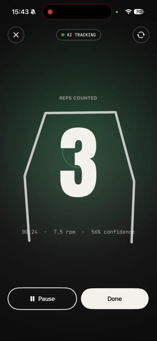 AI rep counter